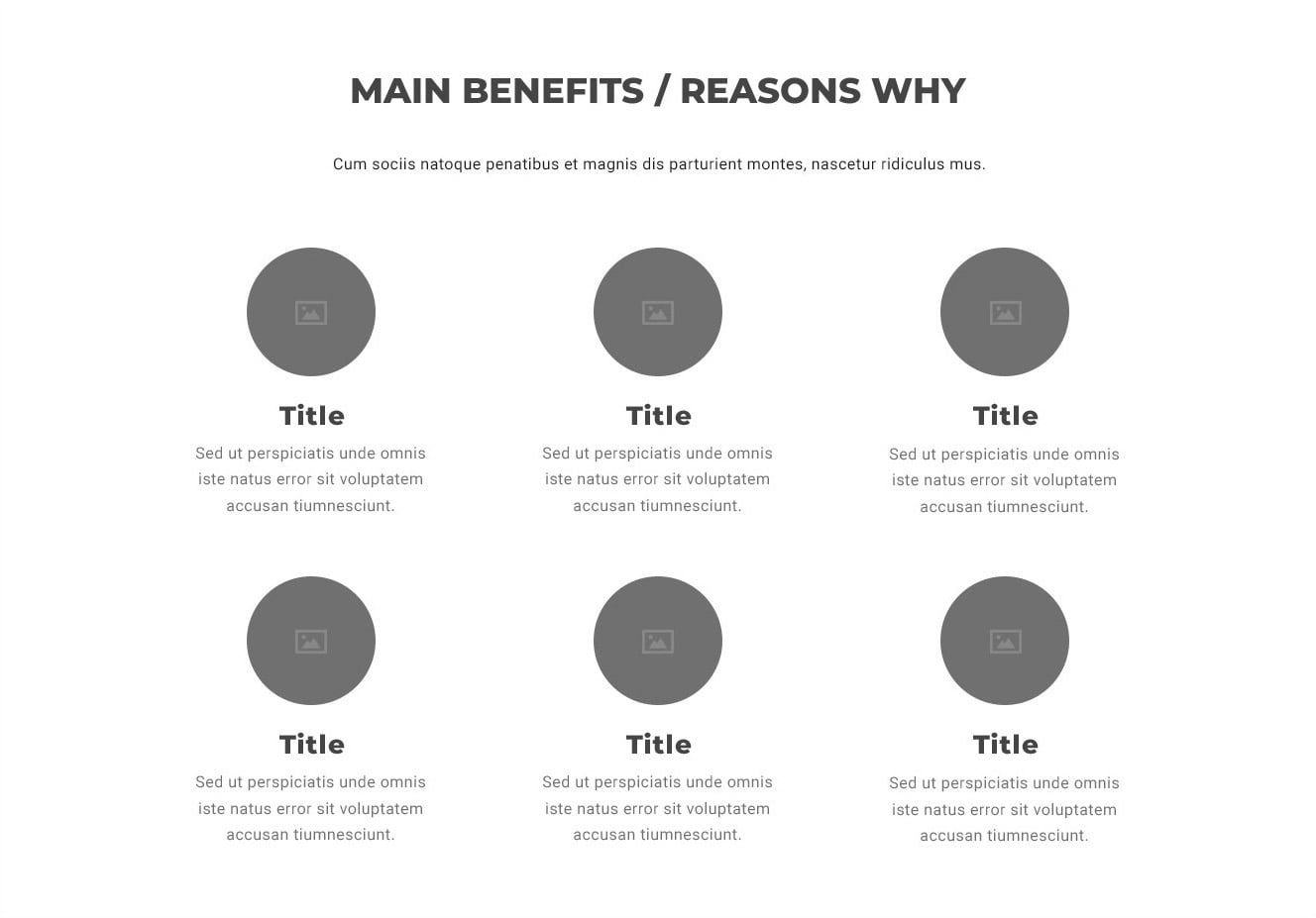 Main Benefits / Reasons Why 2