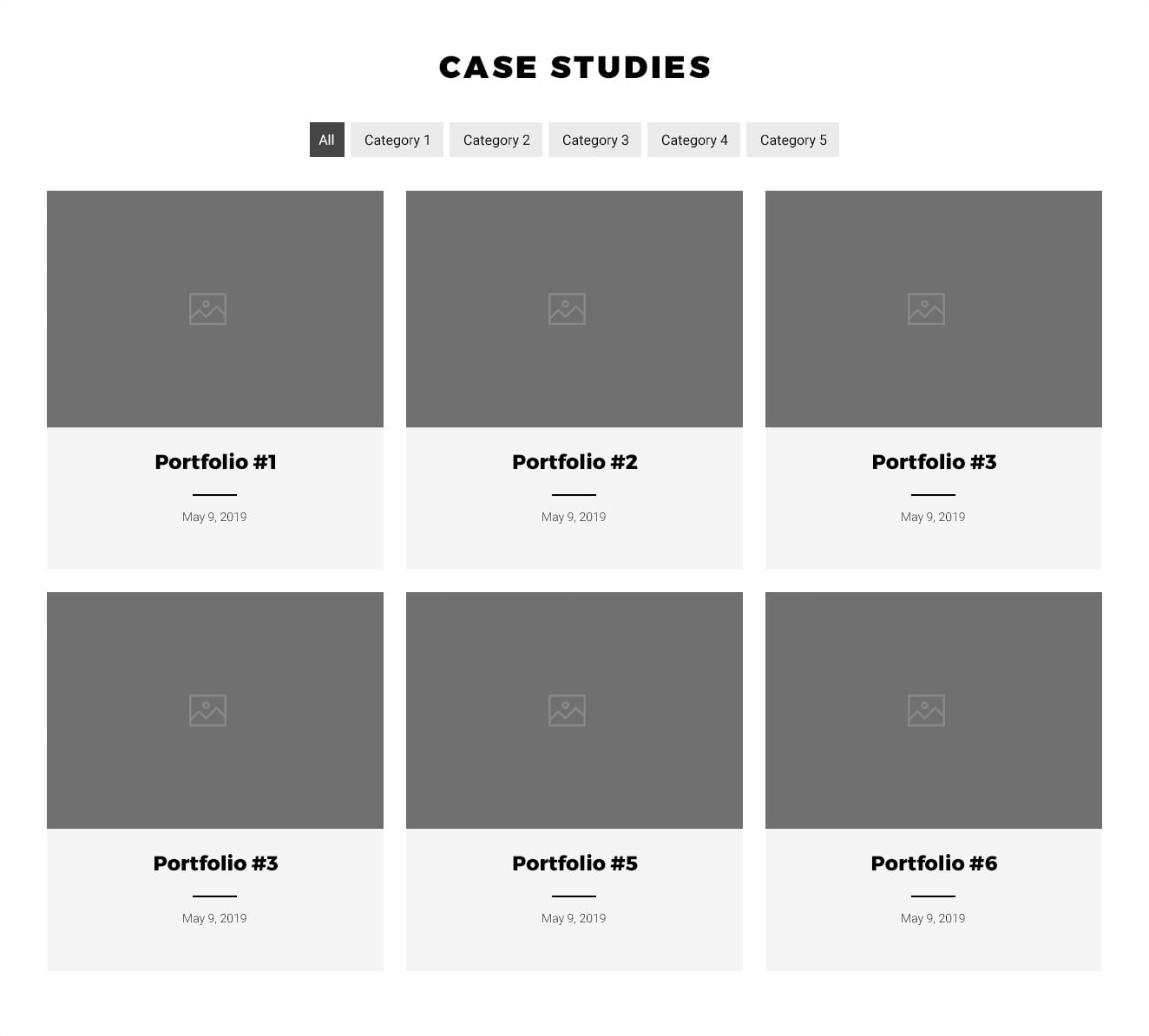 Case Studies / Portfolio 1