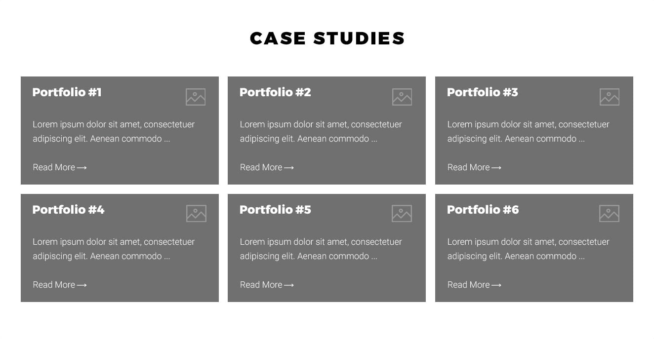 Case Studies / Portfolio 2